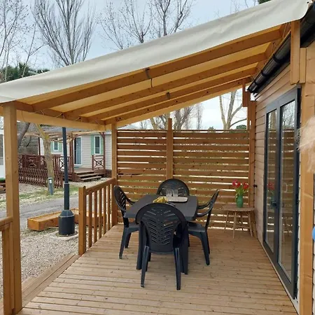 Spacieux Mobilhome Climatise 4 P Au Grau Du Roi En Camargue Кемпинг Ле-Гро-дю-Руа